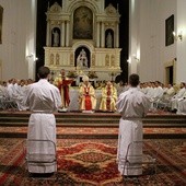 30 października w kościele św. Augustyna na Muranowie kard. Kazimierz Nycz udziellił święceń diakonatu czterem seminarzystom Redemptoris Mater