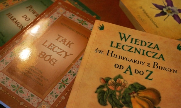 Książki poświęcone św. Hildegardzie