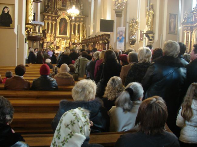 Relikwie błogosławionego papieża w Padwi Narodowej