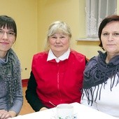  Bohaterki spotkania z poezją. Od lewej: Małgorzata Grus, Krystyna Grysko i Barbara Bryla