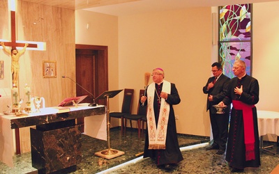 Poświęcenie kaplicy na Srebrzysku