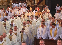 Wspólnotowa modlitwa kapłanów u progu Roku Wiary