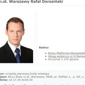 Radny Dorosiński przechodzi do klubu PiS