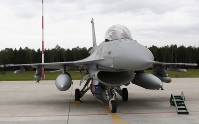 F-16 nad Katowicami