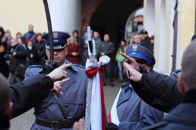 Ślubowanie policjantów