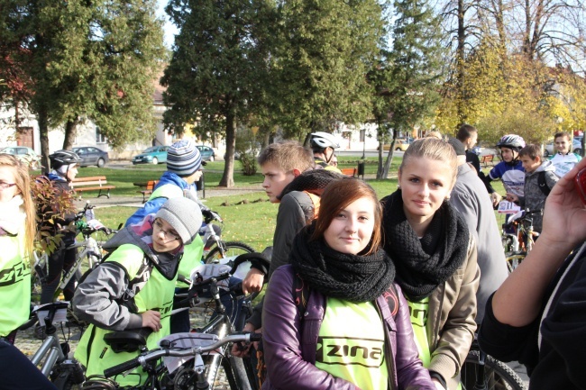 Rowerowy Rajd Niepodległości w Wojniczu