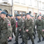 Świętowanie niepodległości na krakowskim Rynku Głównym