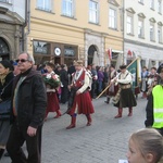 Świętowanie niepodległości na krakowskim Rynku Głównym