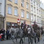 Świętowanie niepodległości na krakowskim Rynku Głównym