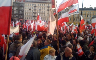 Msza przed Marszem Niepodległości