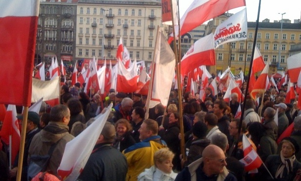 Msza przed Marszem Niepodległości