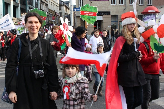 Radosne Święto Niepodległości we Wrocławiu