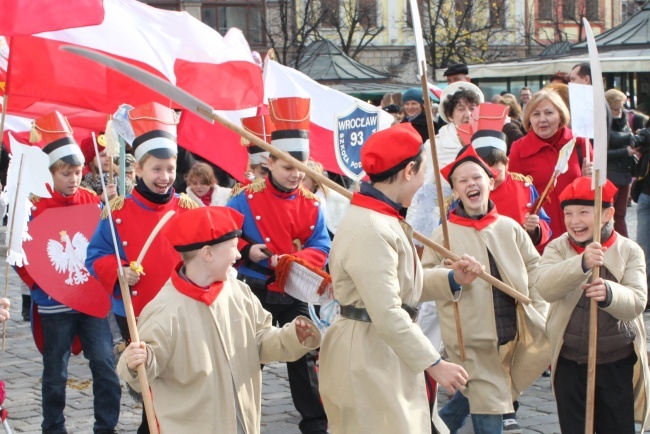 Radosne Święto Niepodległości we Wrocławiu