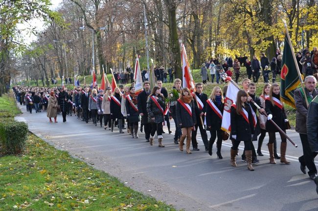 Sandomierskie obchody święta Niepodległości 