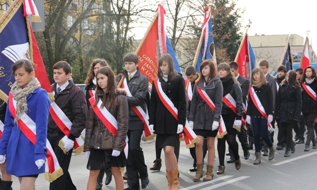 Nie zabrakło też pocztów sztandarowych