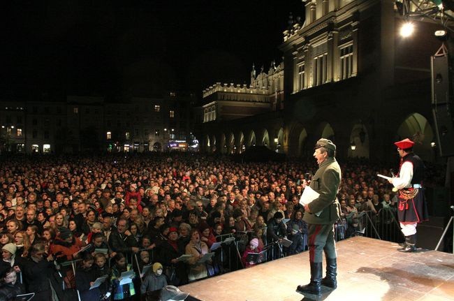 Lekcja narodowego śpiewania