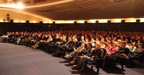 Podczas pokazu filmu, gdańskie kino Neptun było wypełnione po brzegi