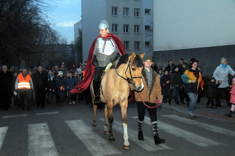 Pochód św. Marcina w Sośnicy