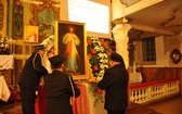 Peregrynacja obrazu Jezusa Miłosiernego w parafii pw. św. Barbary w Gaworzycach