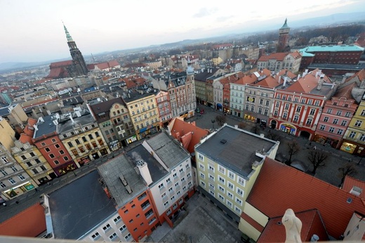 Wieża ratuszowa w Świdnicy