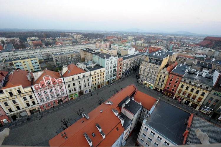 Wieża ratuszowa w Świdnicy