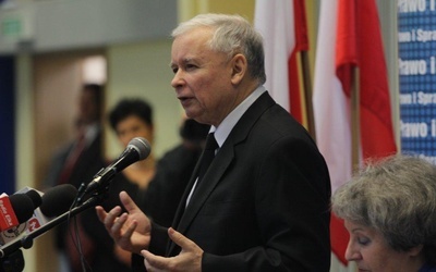 Jarosław Kaczyński w Legnicy