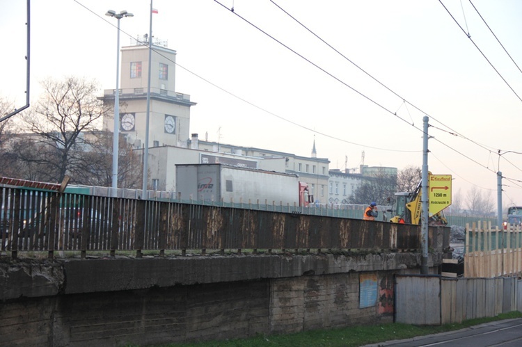 Chorzowska estakada w remoncie