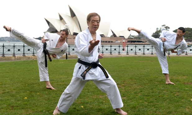 Mistrz karate w Sydney