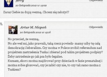 Nicpoń myślał o zabiciu Tuska?