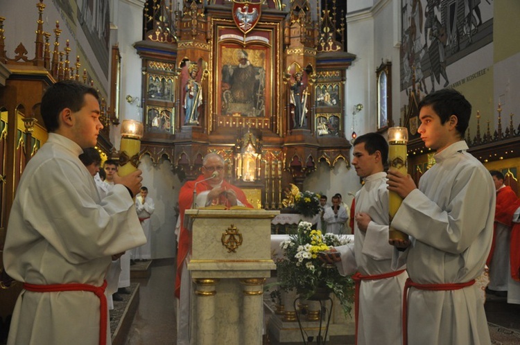 Błogosławieństwo lektorów w Szczepanowie