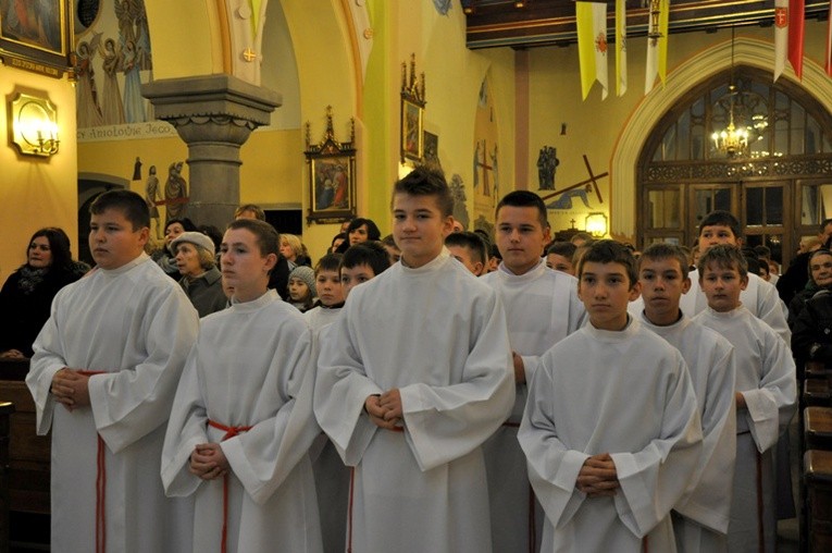 Błogosławieństwo lektorów w Szczepanowie