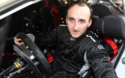 Kubica wypadł z trasy, auto się zapaliło