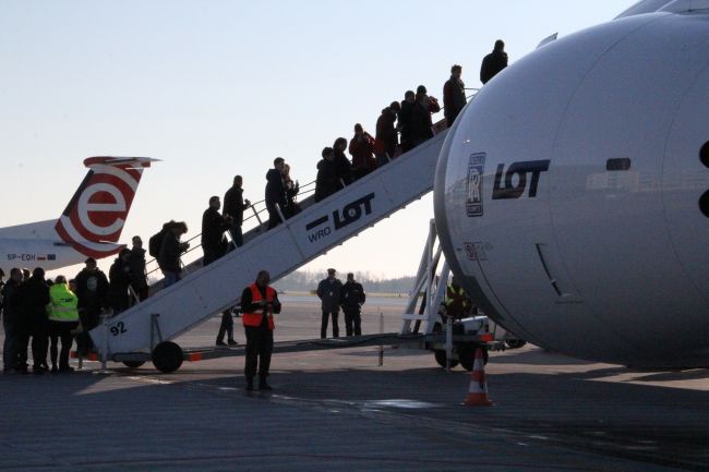 Dreamliner we Wrocławiu