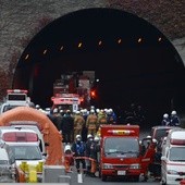 Japonia: Zawalił sie tunel