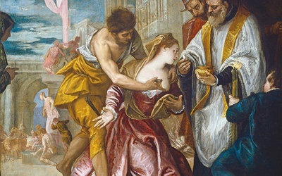 Paolo Caliari, zwany Veronese „Komunia św. Łucji”, olej na płótnie, ok. 1582, National Gallery of Art, Waszyngton