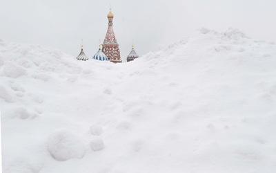 Moskwa pod śniegiem