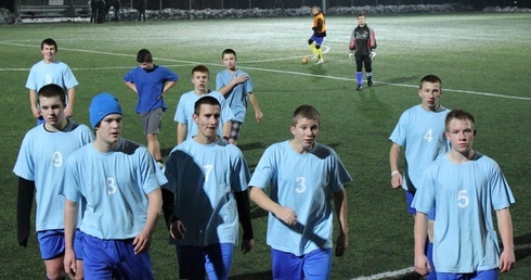 Mecz juniorów BKS Stal z wychowankami "Nadziei"