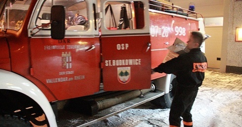 Strażacki św. Mikołaj z gminy Murów