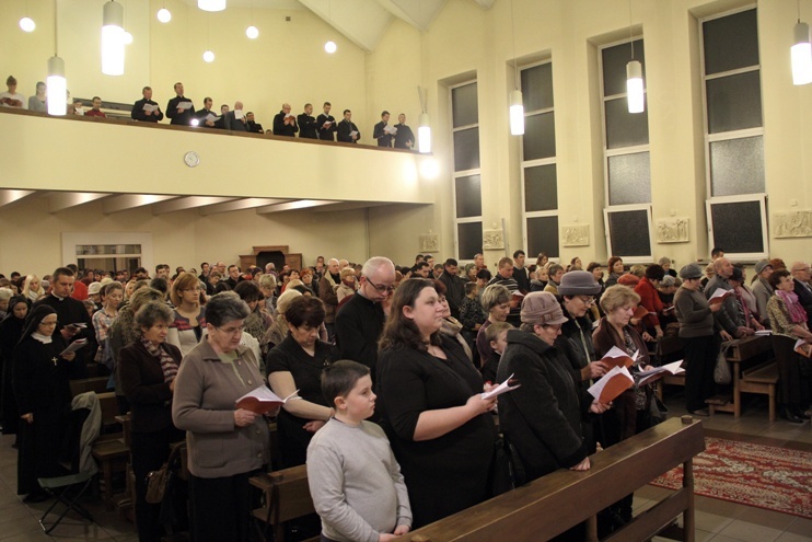 Akatyst w łowickim seminarium