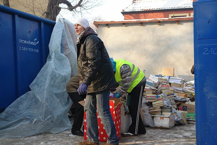 Akcja "Makulatura na misje" w Gliwicach