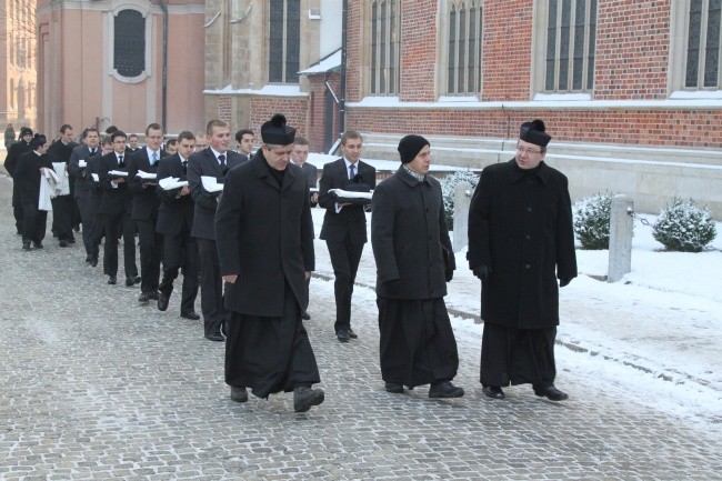 Obłóczyny we wrocławskim seminarium