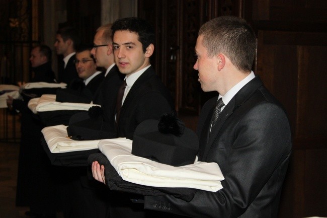 Obłóczyny we wrocławskim seminarium