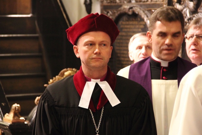 Pożegnanie bp. Kasyny w Oliwie