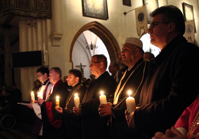 Pożegnanie bp. Kasyny w Oliwie