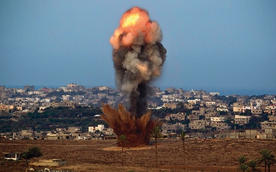  Izraelski atak rakietowy na Strefę Gazy, listopad 2012 r.