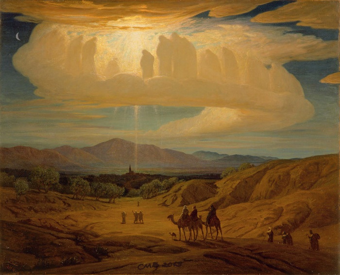 Elihu Vedder (1836–1923)  Gwiazda Betlejemska, 1879–80,  Milwaukee Art Museum, USA