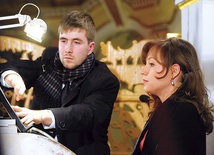 Zuzanna i Maciej Batorowie podczas pierwszego w tym roku koncertu