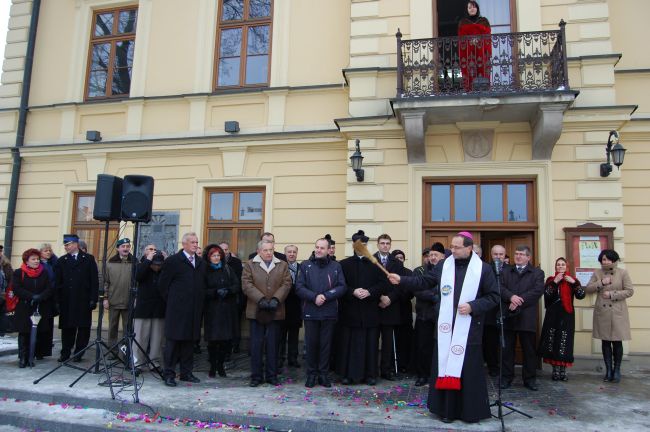 Rynek w Nowym Targu po remoncie