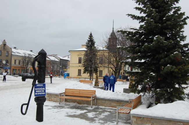 Rynek w Nowym Targu po remoncie