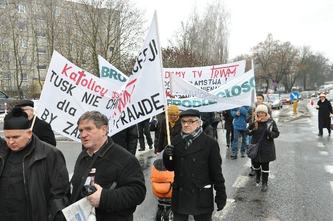 Marsz w obronie wolności mediów